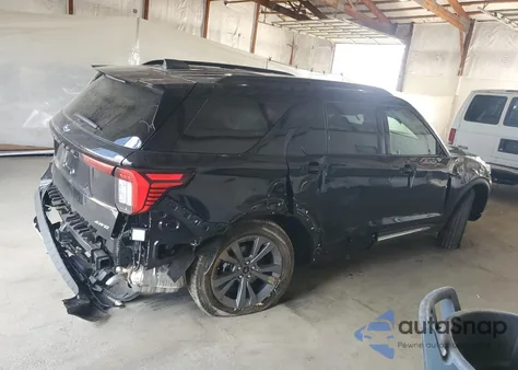 2025 Ford Explorer Active from USA, damaged, VIN 1FMUK8DH9SGC04490